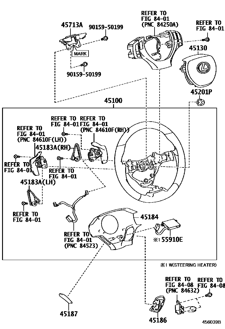 4504 — STEERING WHEEL