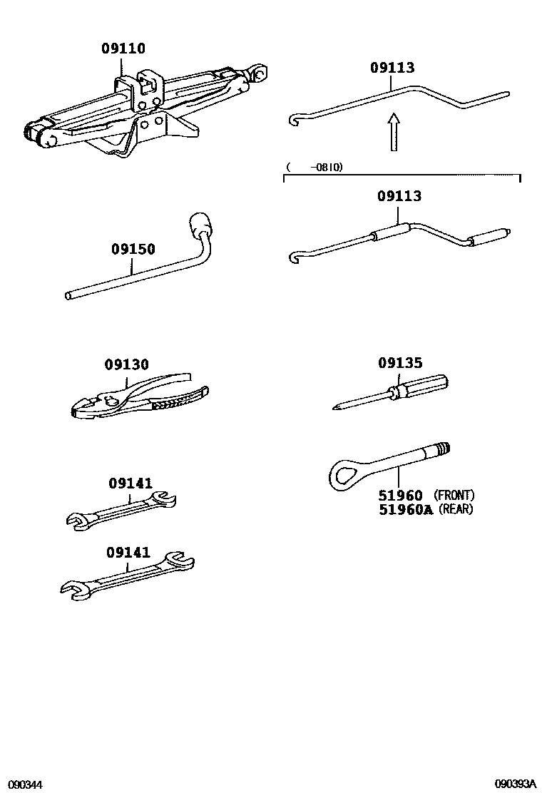 0901 — STANDARD TOOL