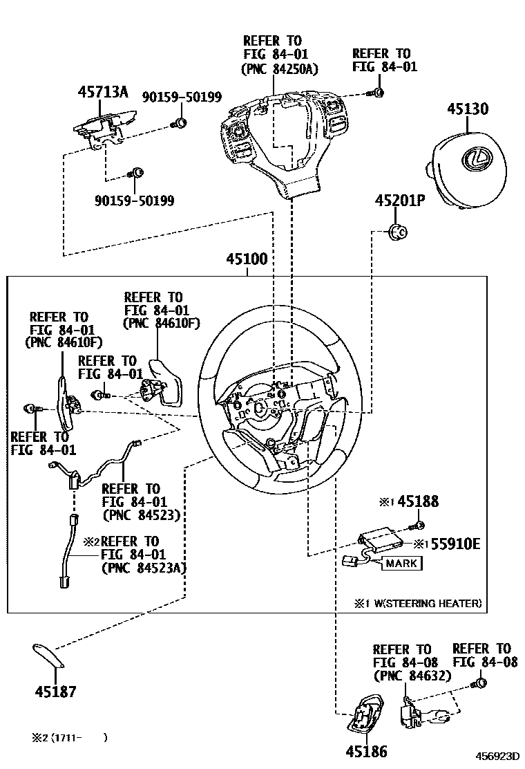 4504 — STEERING WHEEL