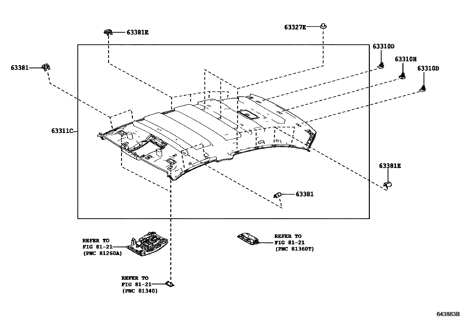 6402 — ROOF HEADLINING & SILENCER PAD