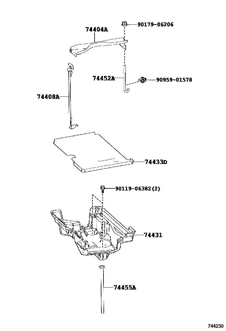 7402 — BATTERY CARRIER