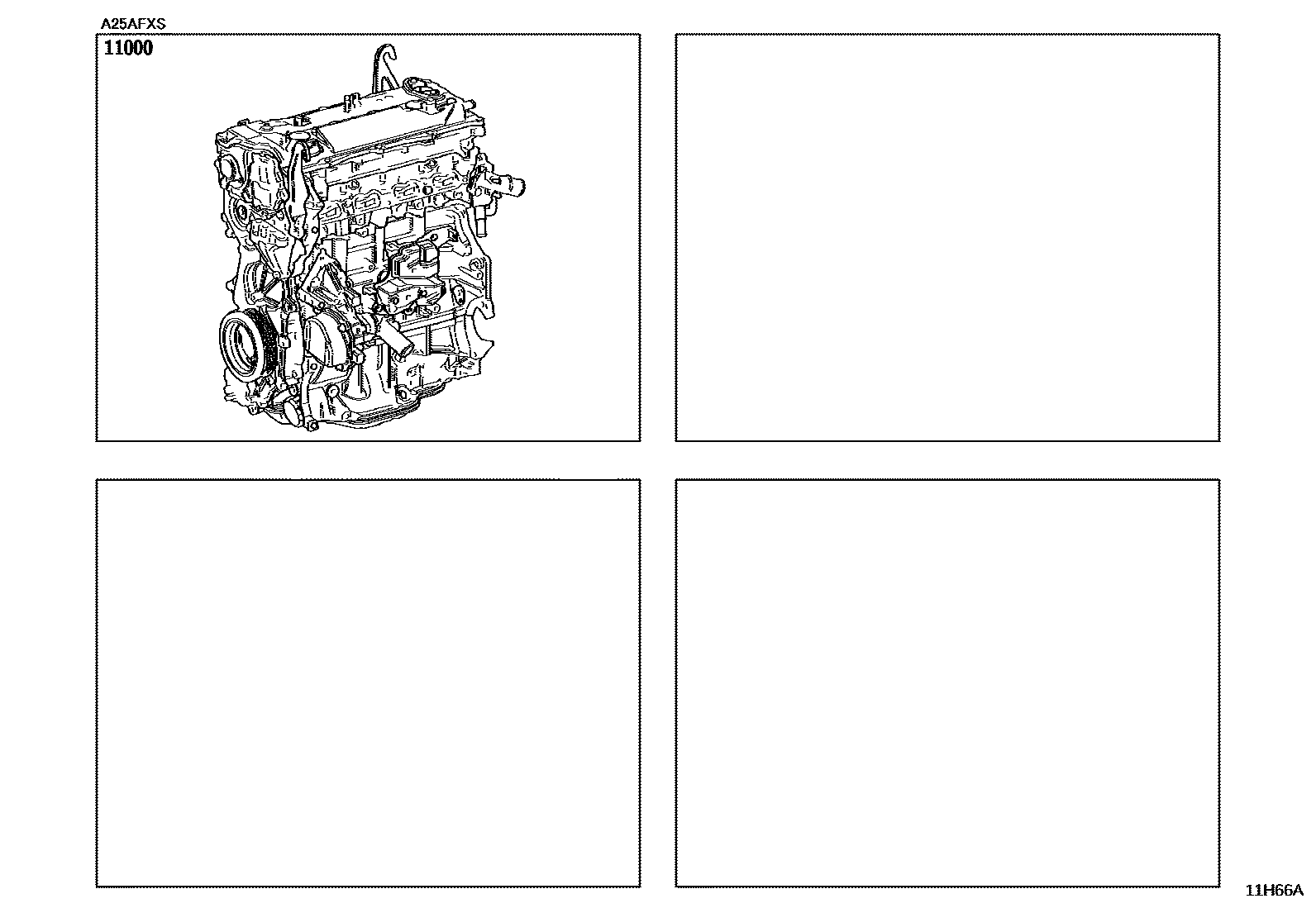 1101 — PARTIAL ENGINE ASSEMBLY