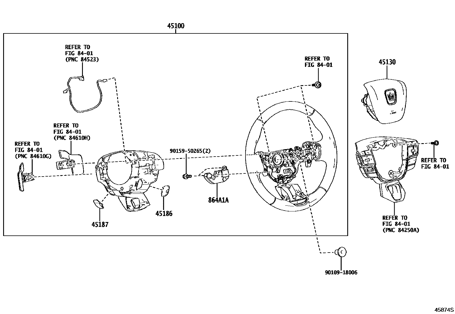 4504 — STEERING WHEEL