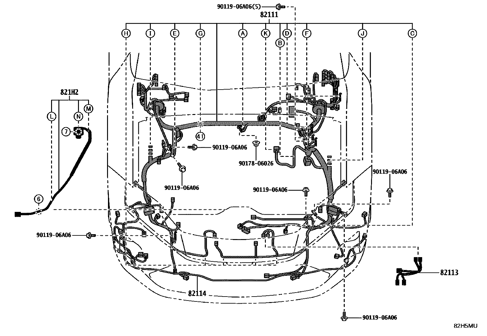8202 — WIRING & CLAMP