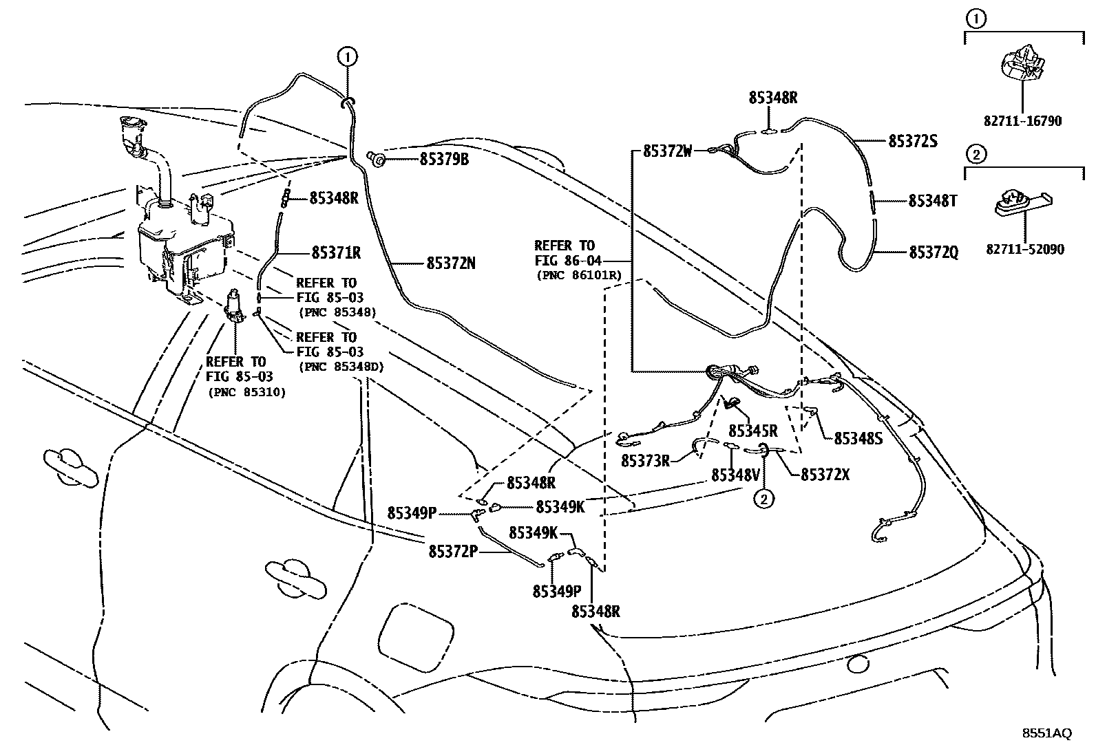 8504 — REAR WASHER