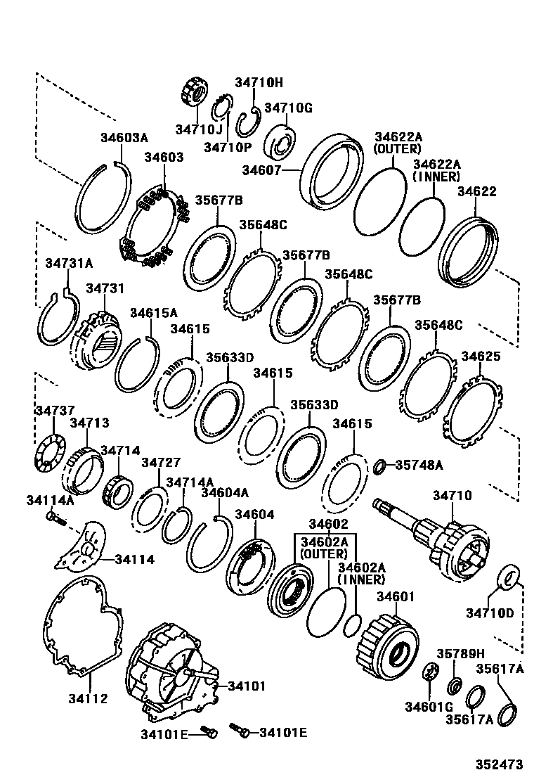 3506 — OVERDRIVE GEAR (ATM)