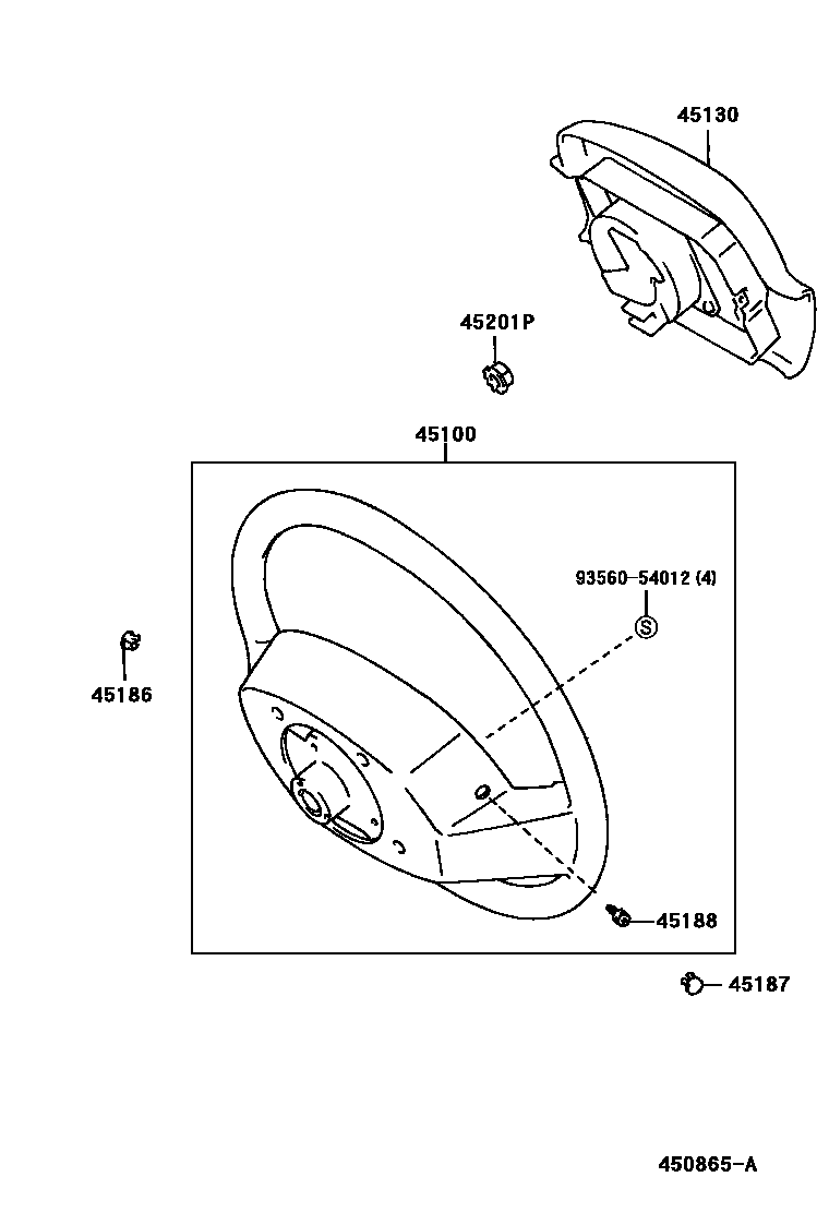 4504 — STEERING WHEEL