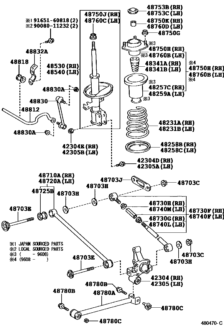4804 — REAR SPRING & SHOCK ABSORBER