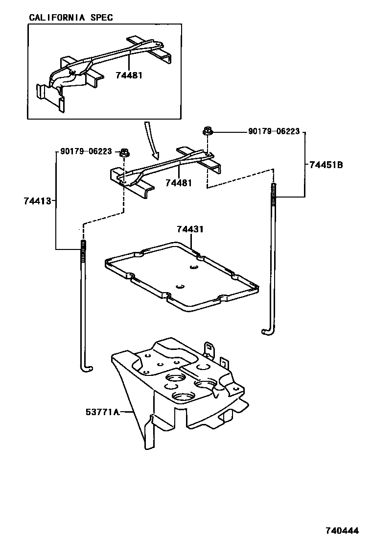 7402 — BATTERY CARRIER