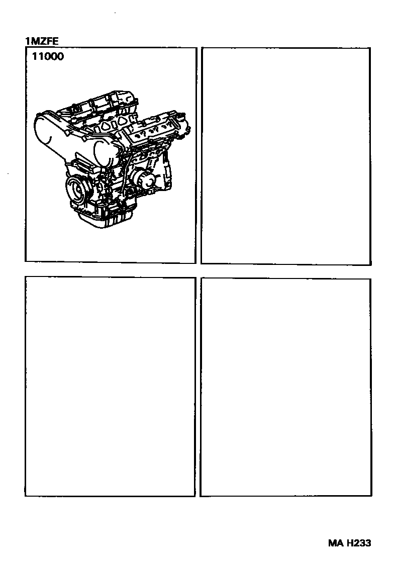 1101 — PARTIAL ENGINE ASSEMBLY