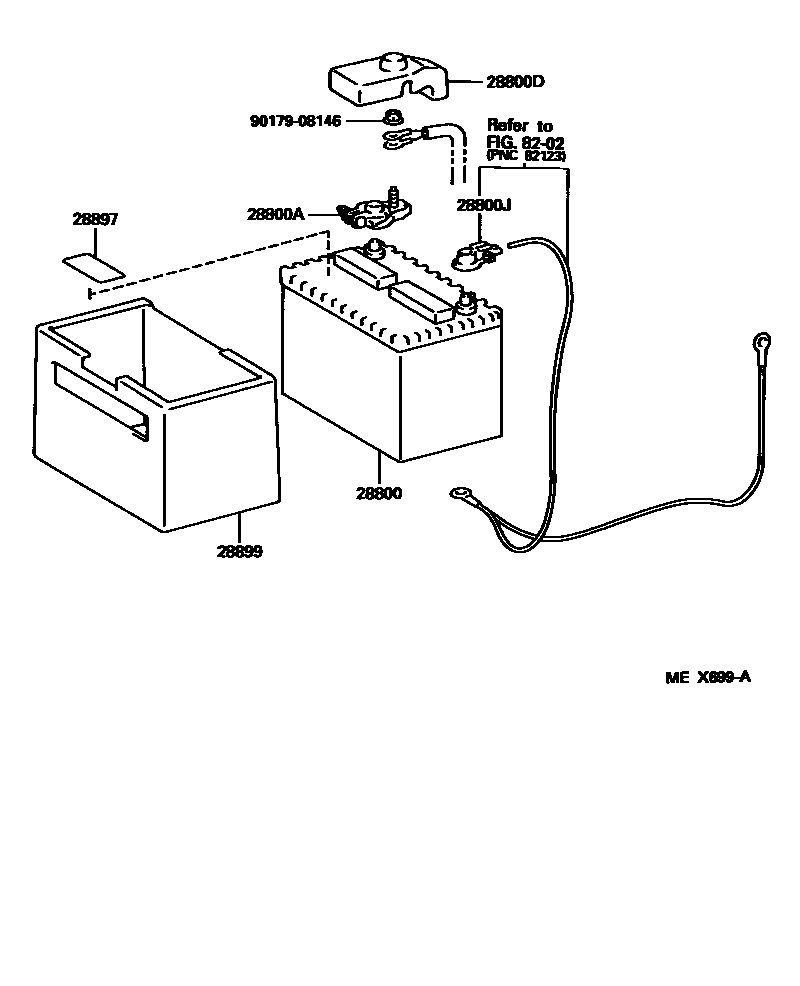 8201 — BATTERY & BATTERY CABLE