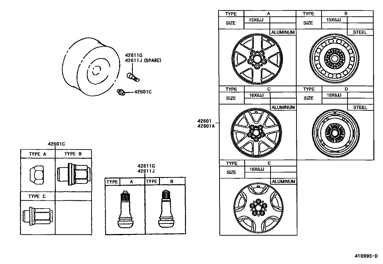 4103 — DISC WHEEL & WHEEL CAP