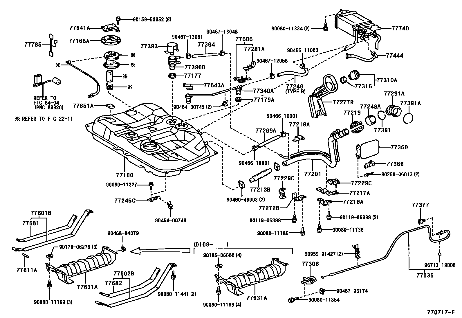 7701 — FUEL TANK & TUBE