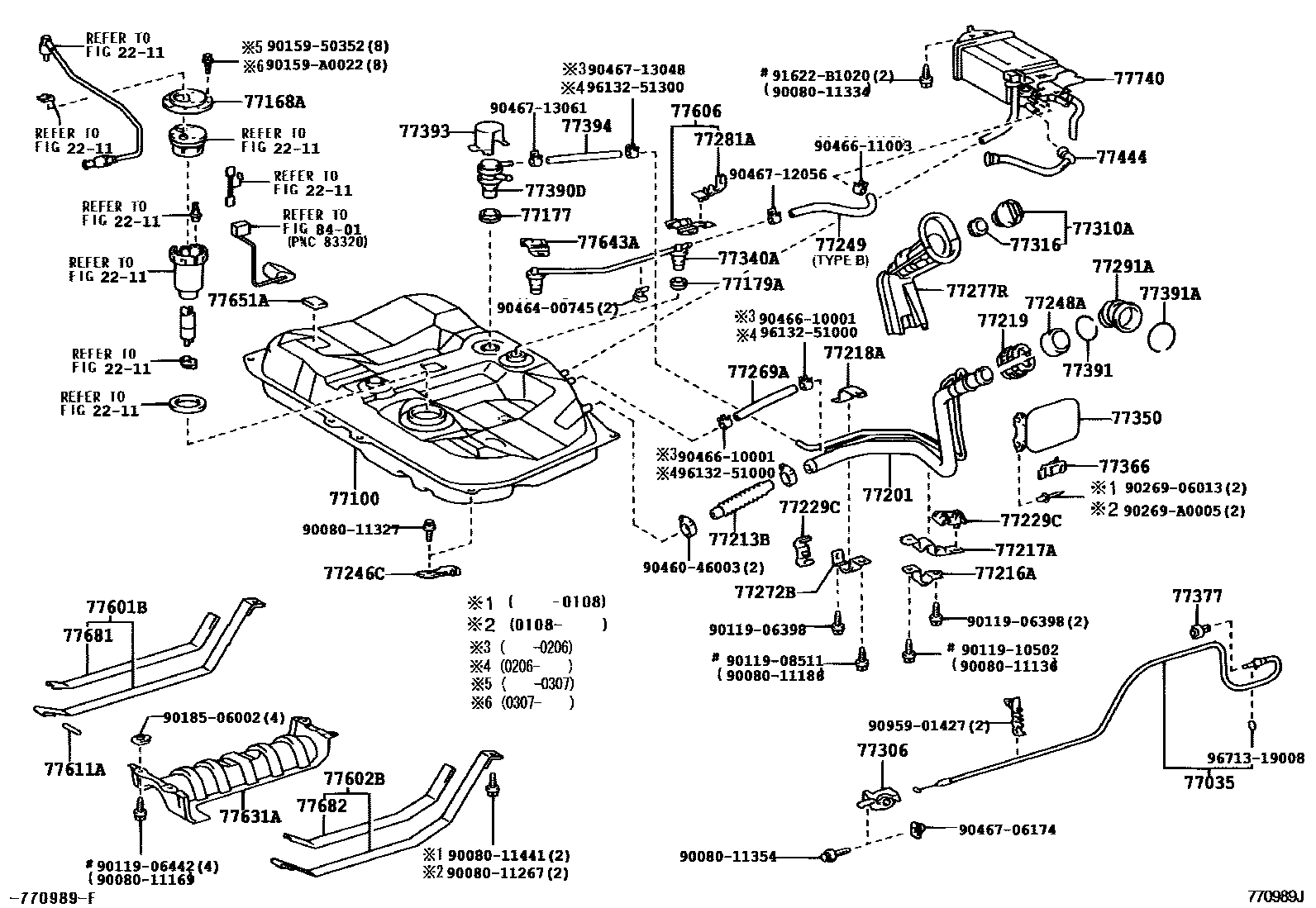 7701 — FUEL TANK & TUBE