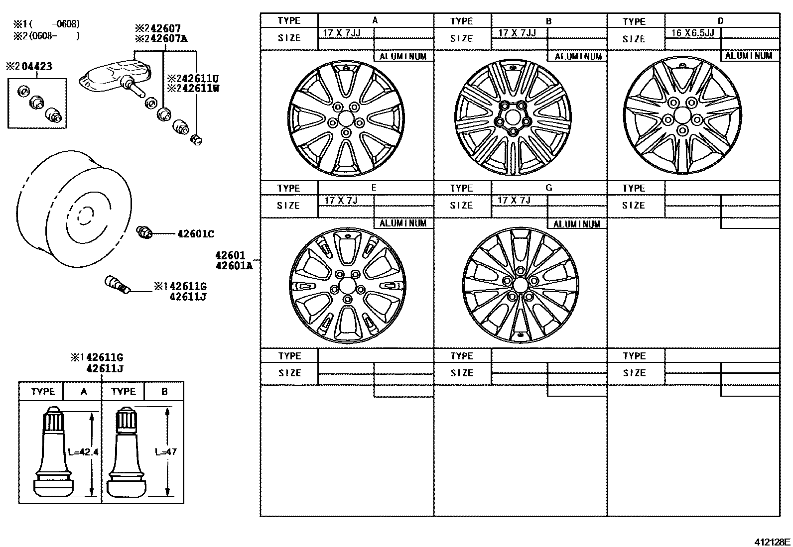 4103 — DISC WHEEL & WHEEL CAP