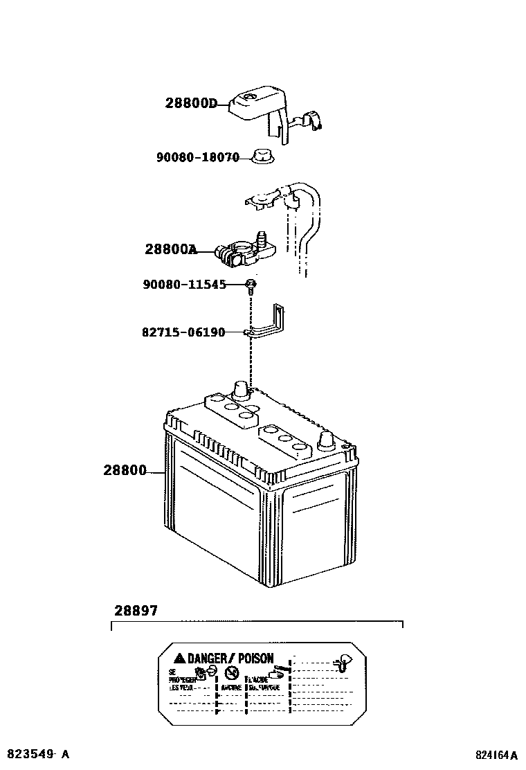 8201 — BATTERY & BATTERY CABLE