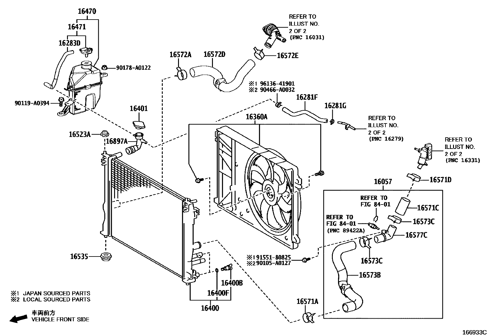 1603 — RADIATOR & WATER OUTLET