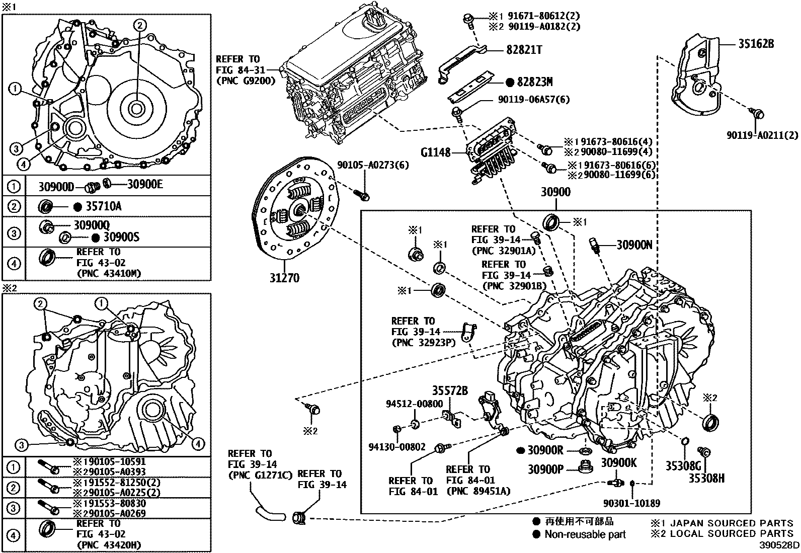 3901 — TRANSAXLE ASSY(HEV OR BEV OR FCEV)