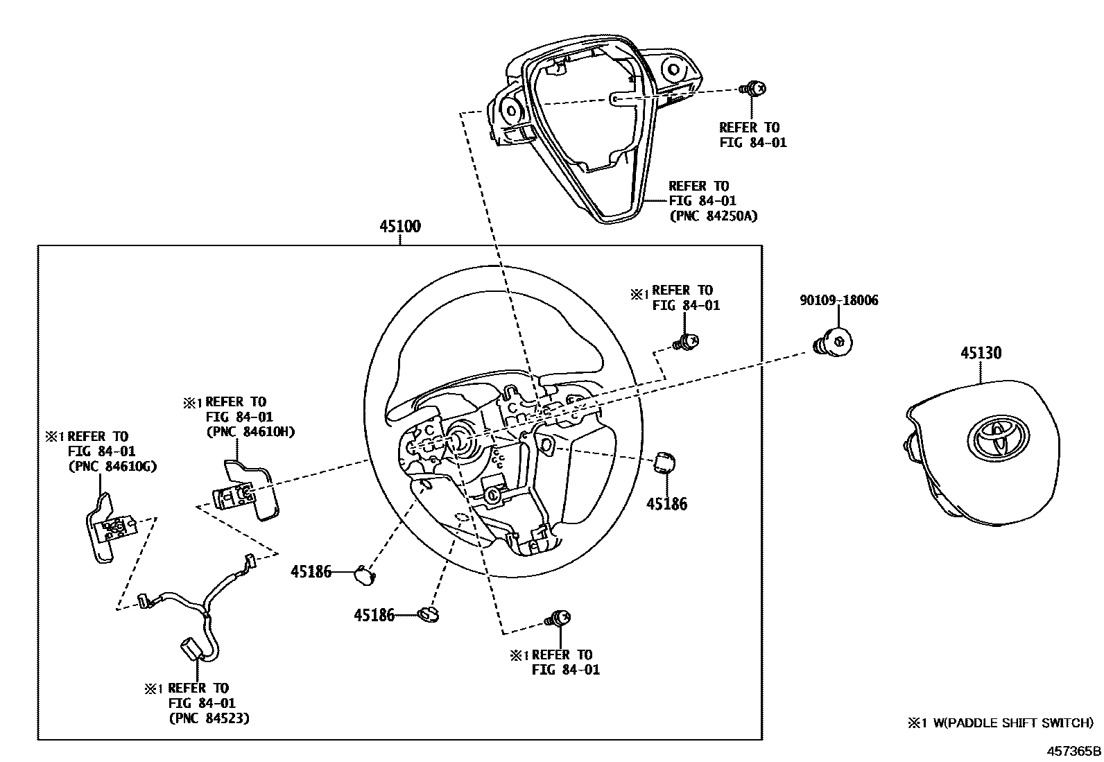 4504 — STEERING WHEEL