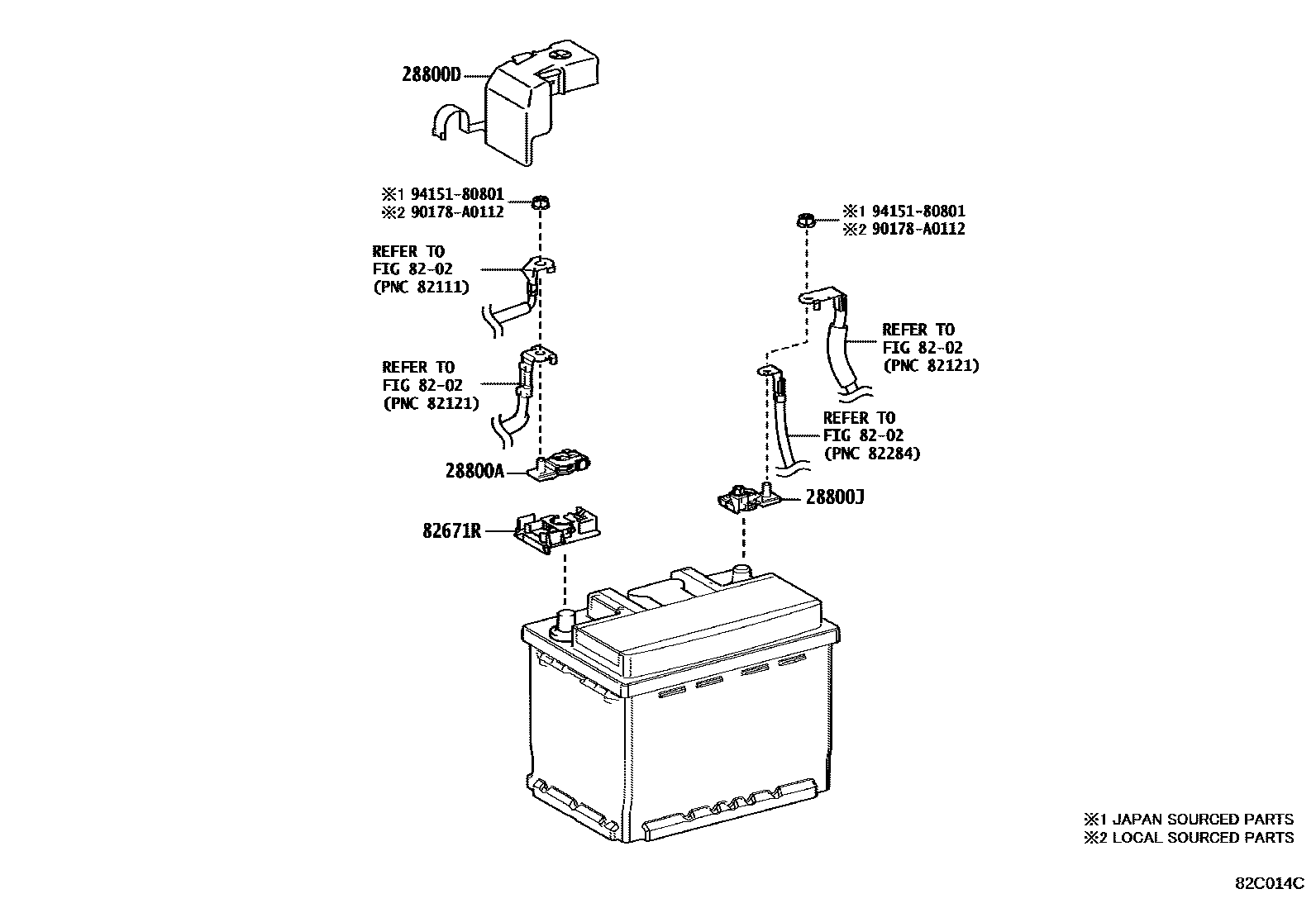 8201 — BATTERY & BATTERY CABLE