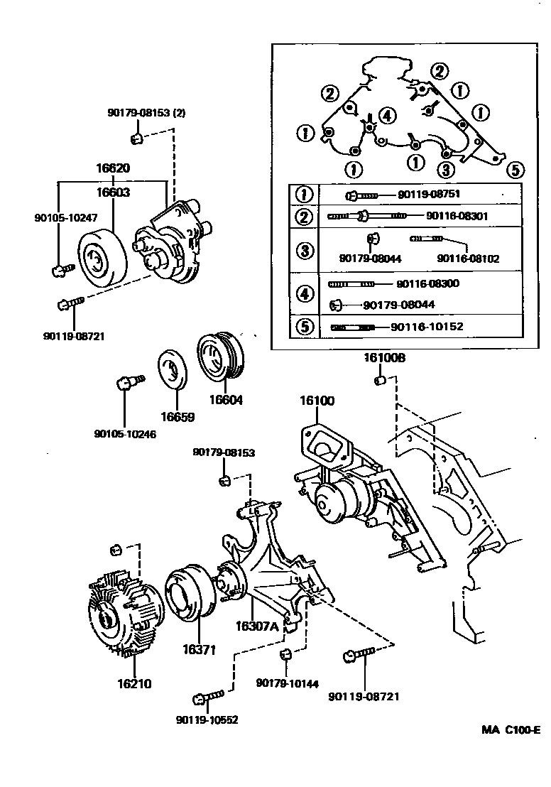1601 — WATER PUMP