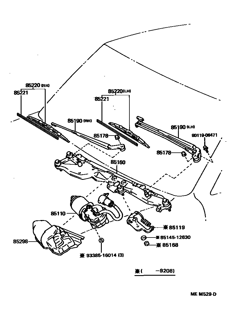 8501 — WINDSHIELD WIPER