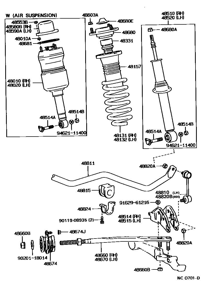 4803 — FRONT SPRING & SHOCK ABSORBER