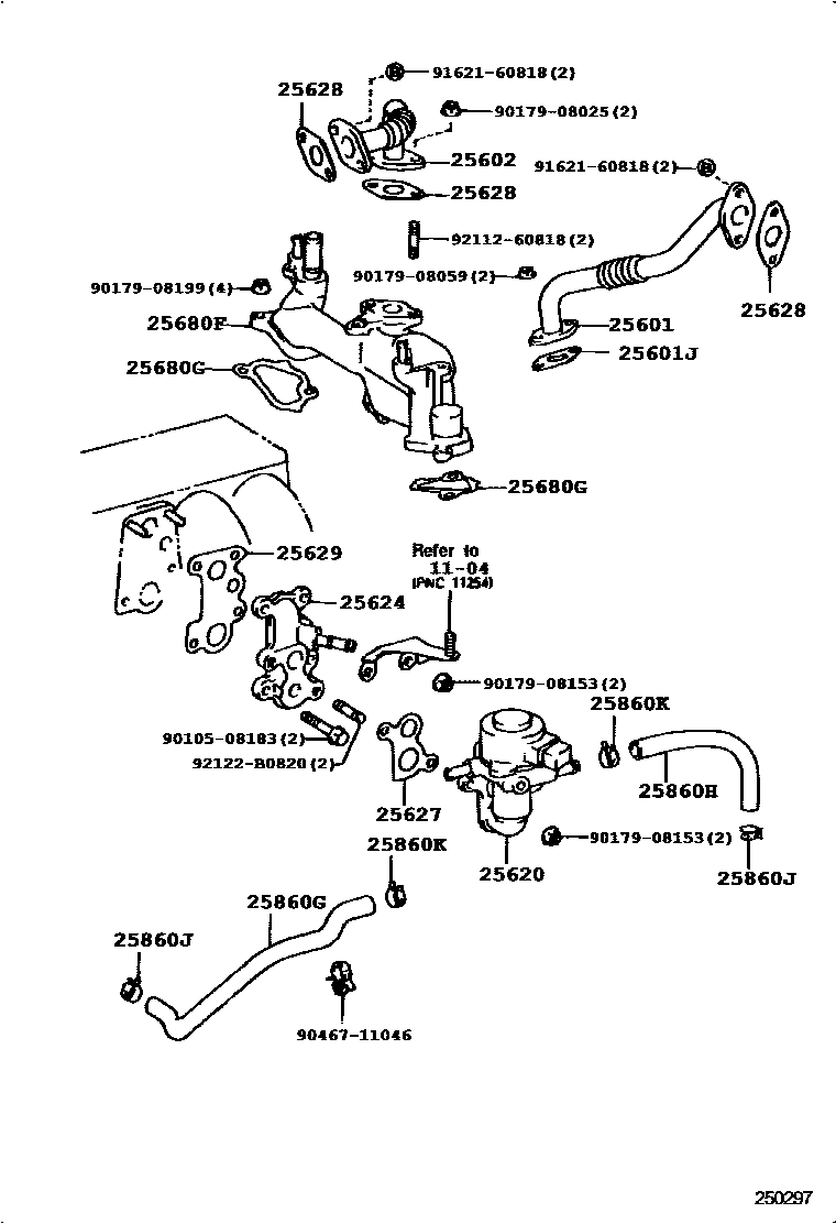 2501 — EXHAUST GAS RECIRCULATION SYSTEM