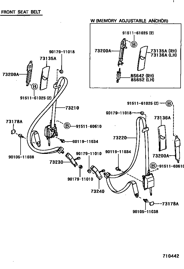7104 — SEAT BELT & CHILD RESTRAINT SEAT