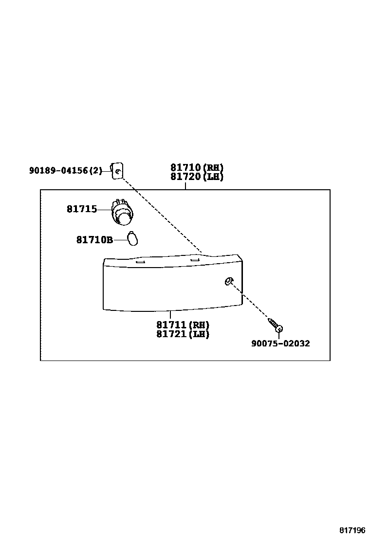 8105 — FRONT MARKER LAMP
