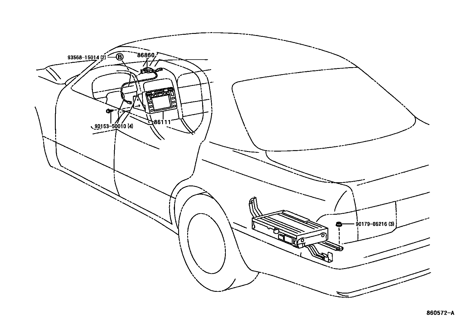 8603 — NAVIGATION & FRONT MONITOR DISPLAY
