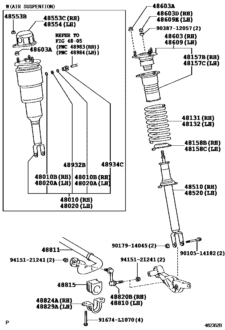 4803 — FRONT SPRING & SHOCK ABSORBER