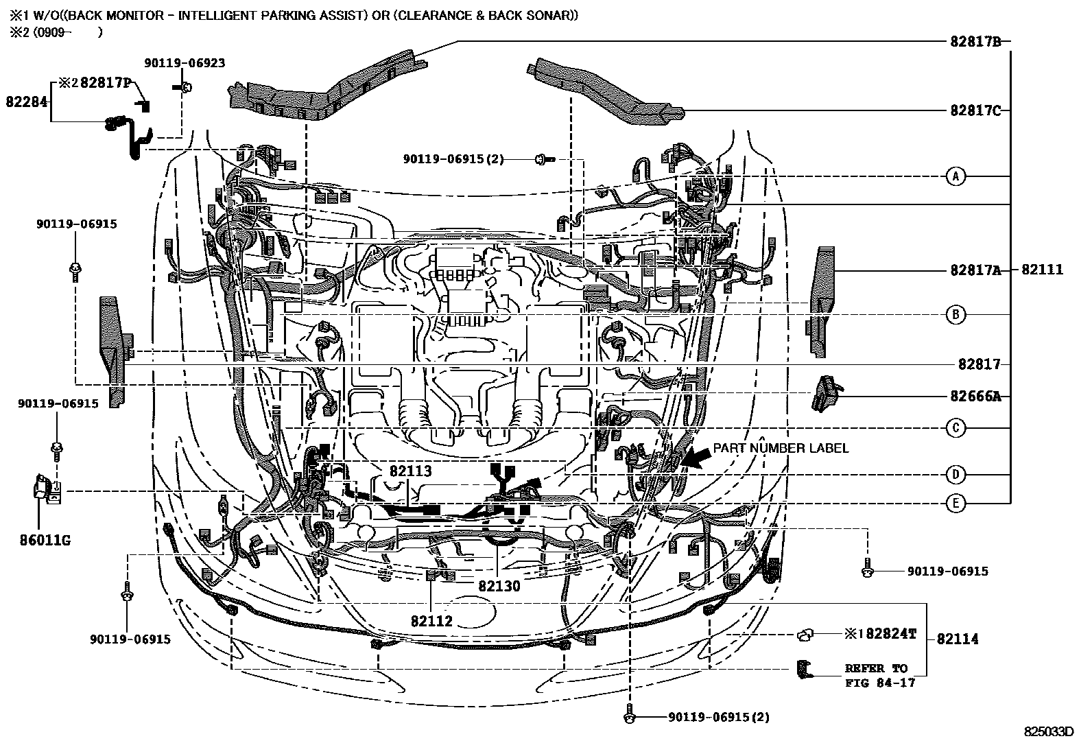 8202 — WIRING & CLAMP