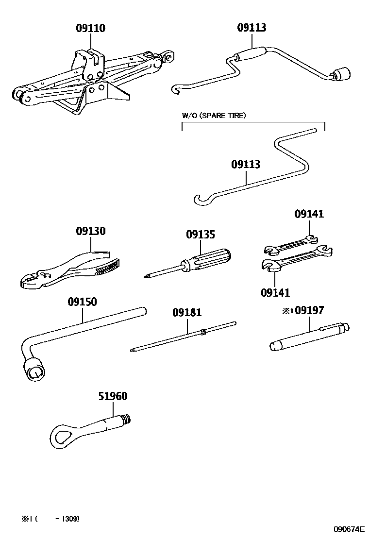 0901 — STANDARD TOOL