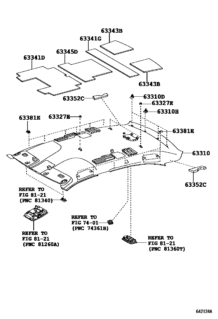 6402 — ROOF HEADLINING & SILENCER PAD