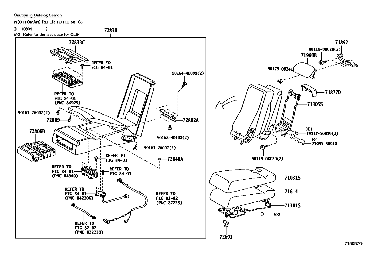 7102 — REAR SEAT & SEAT TRACK