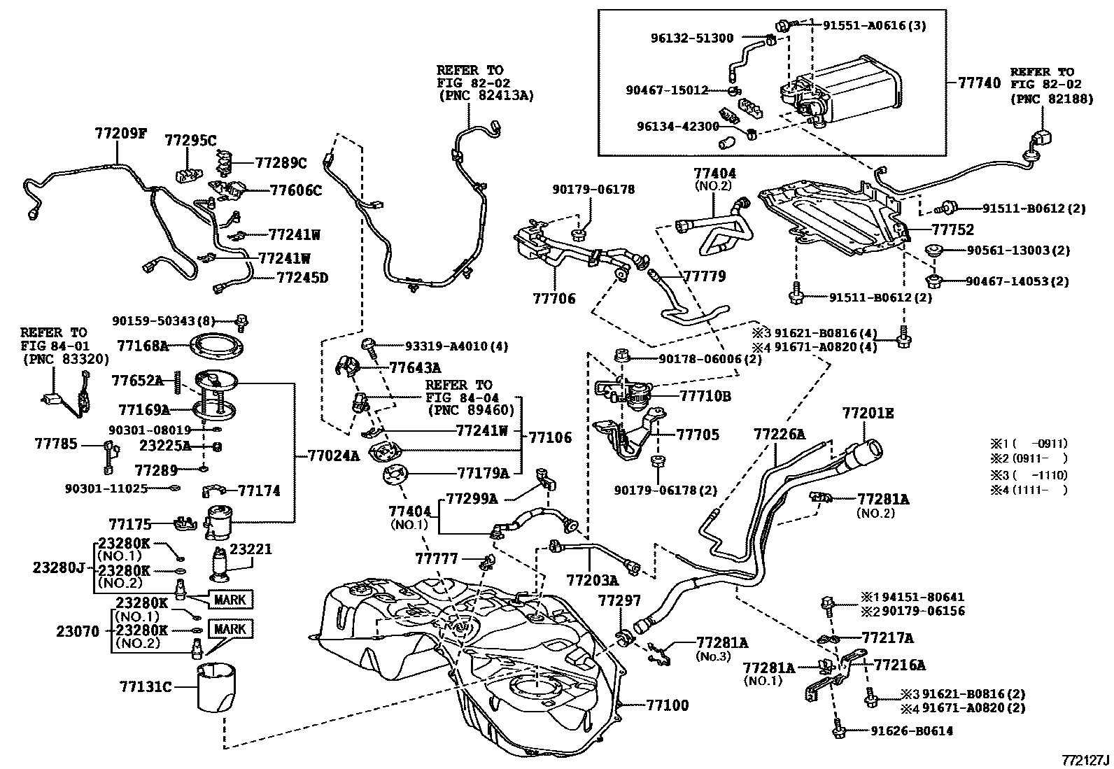 7701 — FUEL TANK & TUBE