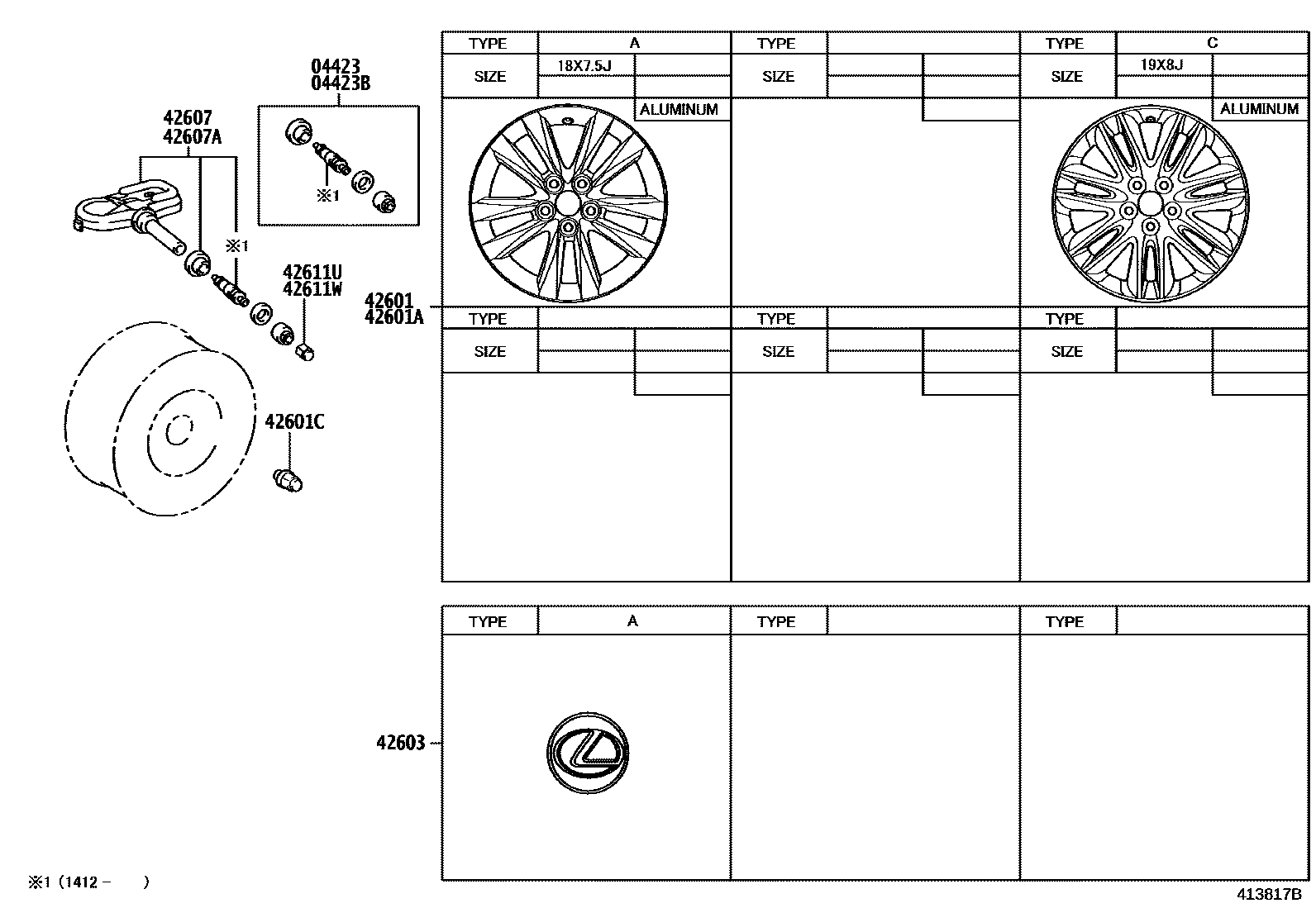 4103 — DISC WHEEL & WHEEL CAP