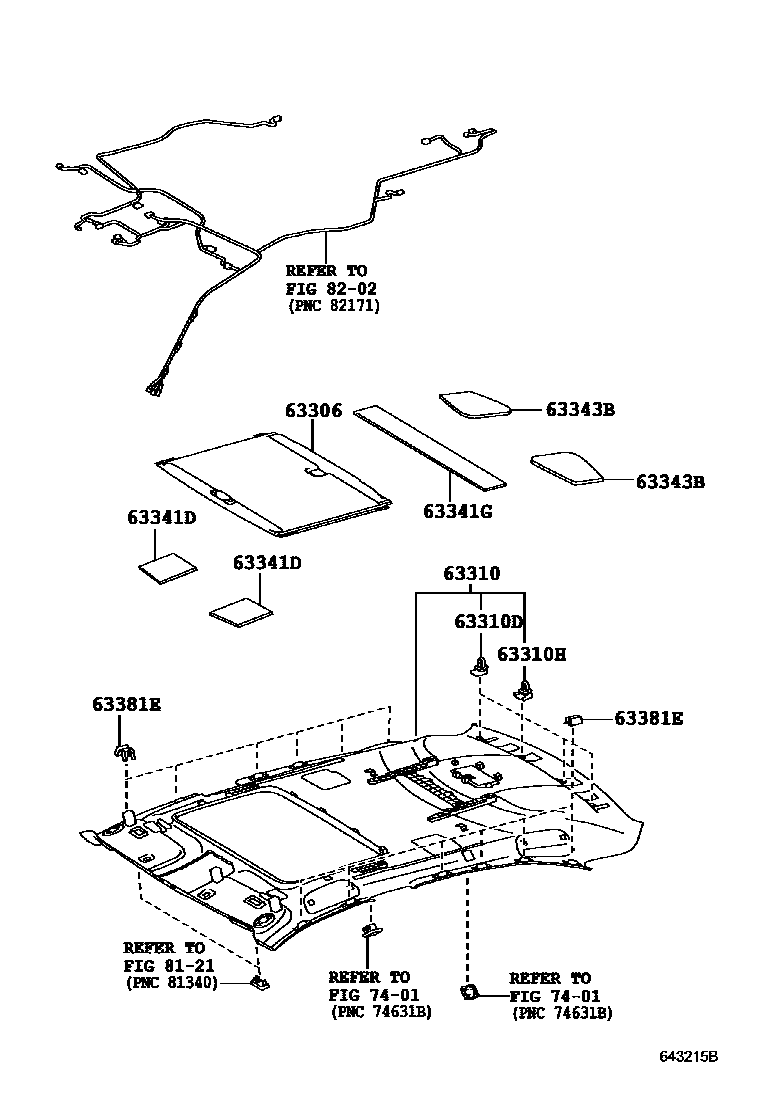 6402 — ROOF HEADLINING & SILENCER PAD