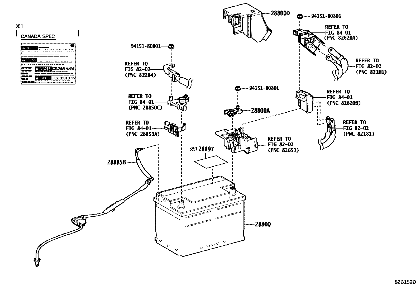 8201 — BATTERY & BATTERY CABLE