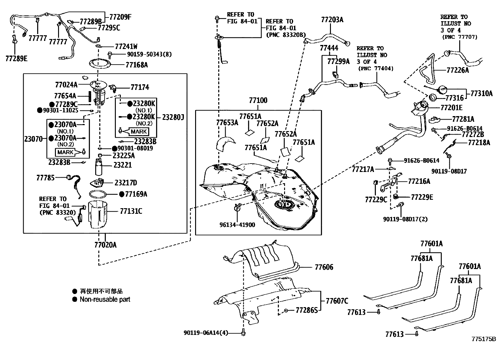 7701 — FUEL TANK & TUBE