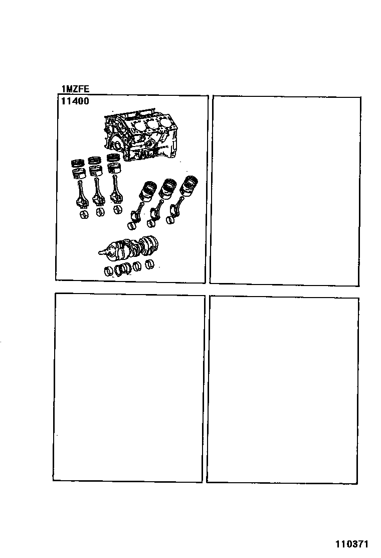 1102 — SHORT BLOCK ASSEMBLY