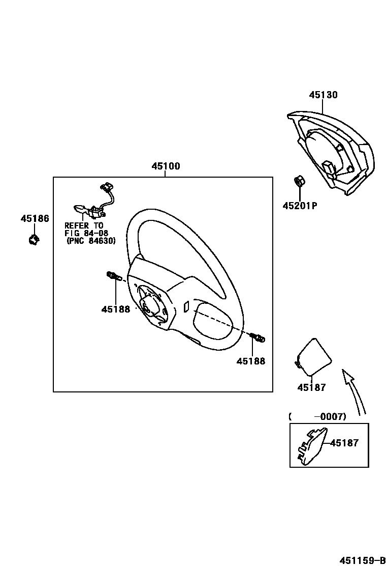 4504 — STEERING WHEEL