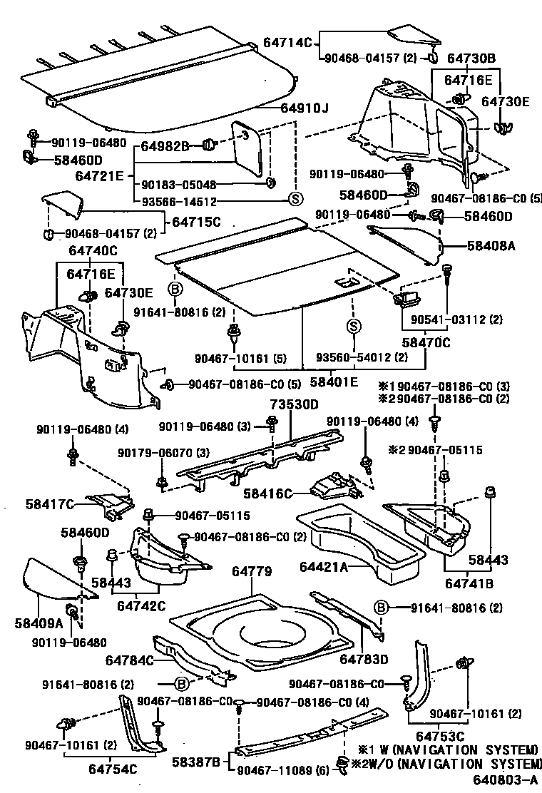 6404 — DECK BOARD & DECK TRIM COVER