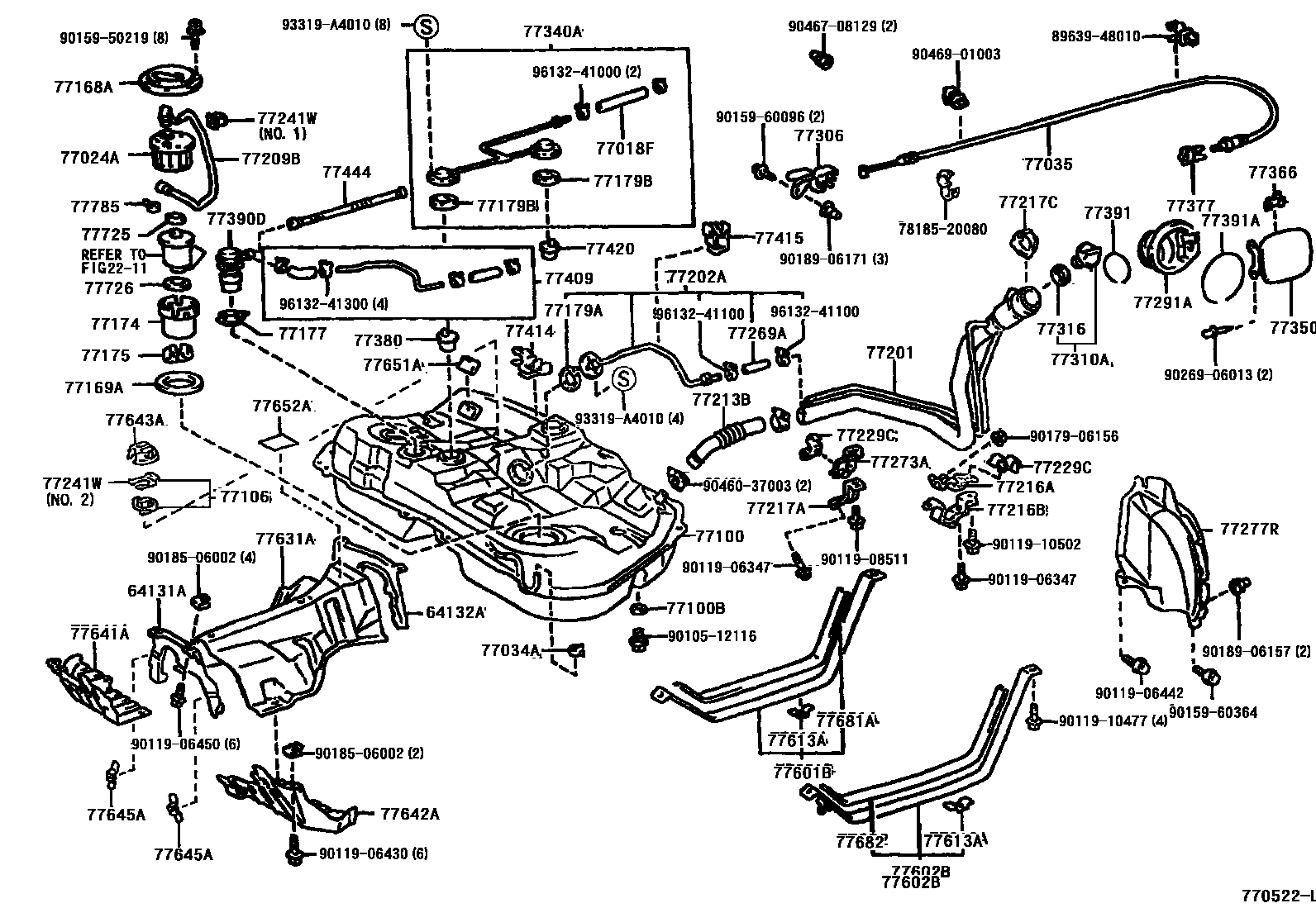 7701 — FUEL TANK & TUBE