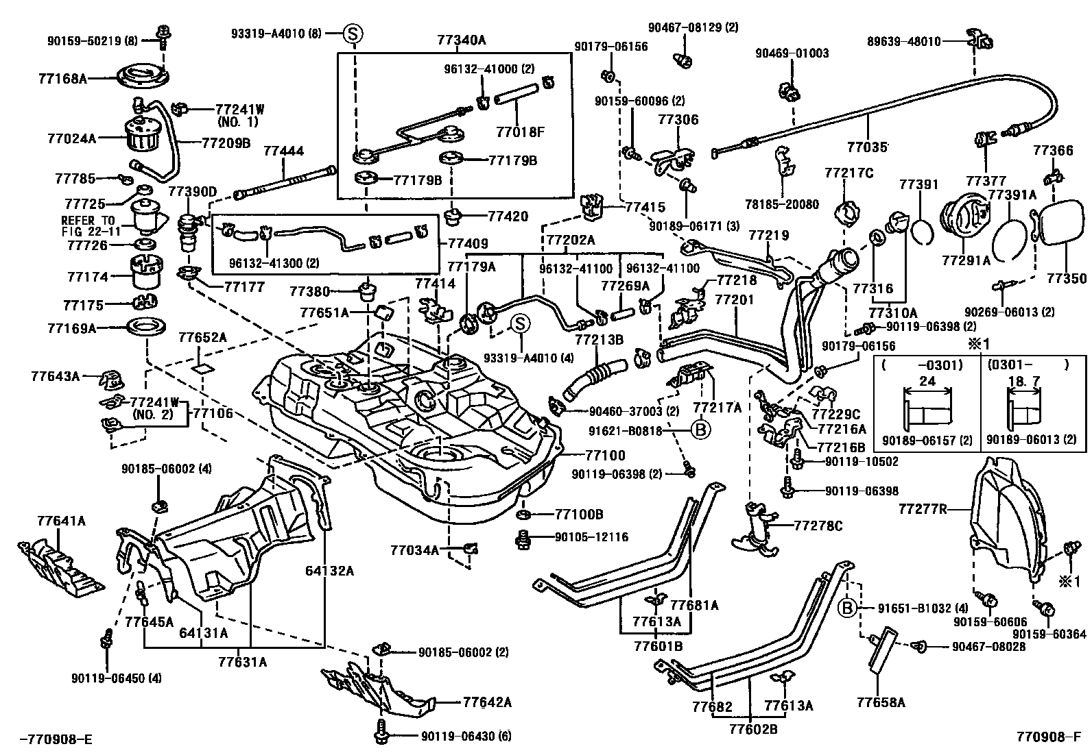 7701 — FUEL TANK & TUBE