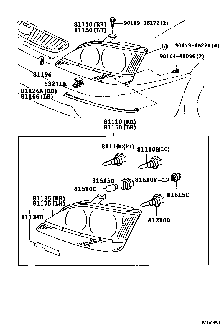 8101 — HEADLAMP