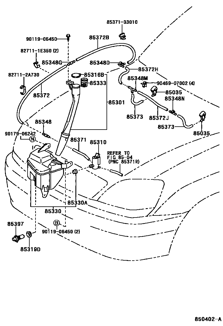 8503 — WINDSHIELD WASHER