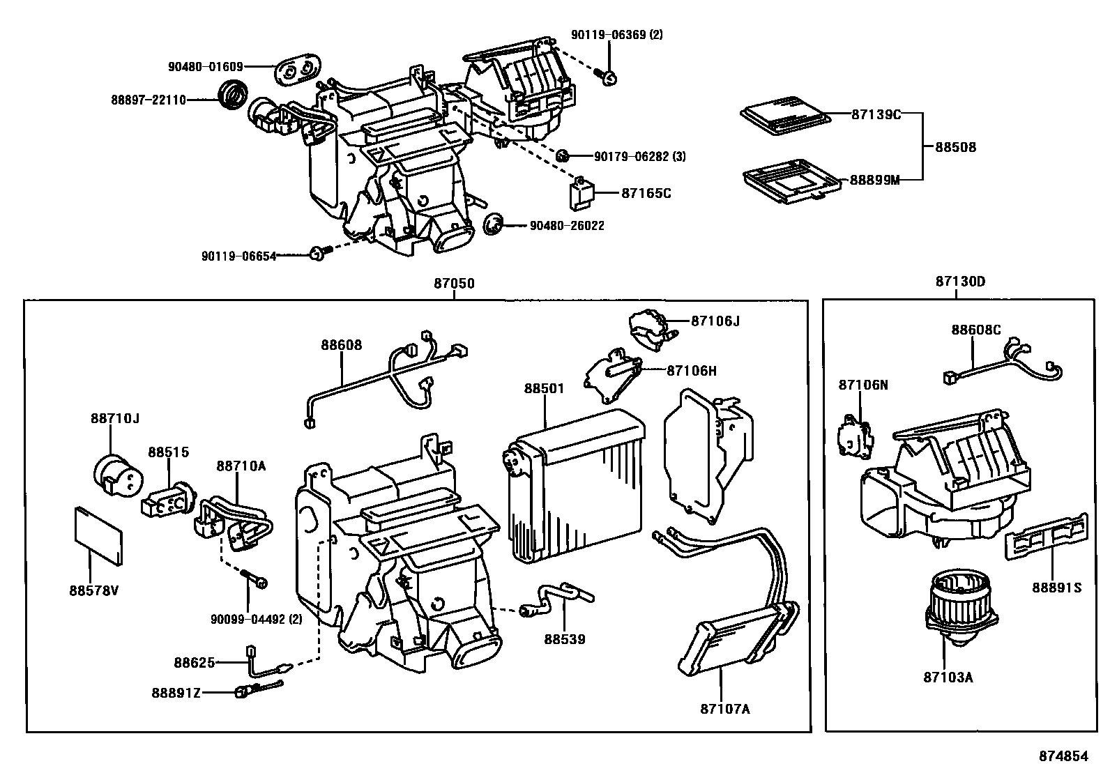 8714 — HEATING & AIR CONDITIONING - COOLER UNIT