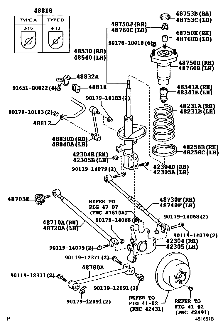 4804 — REAR SPRING & SHOCK ABSORBER